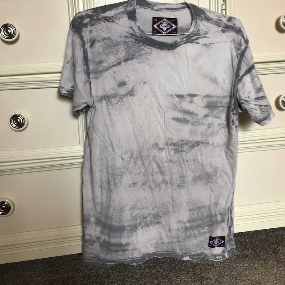 affliction tie dye tee